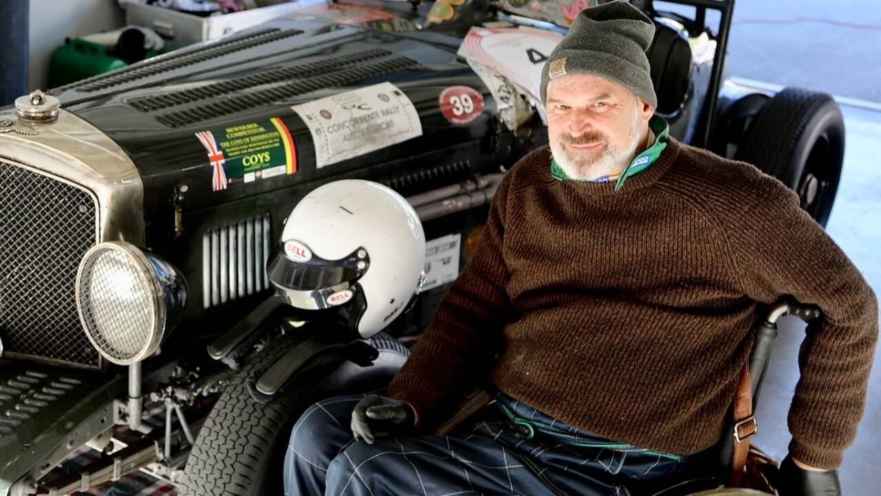 Das Schicksal schweißte Markus Zippert und seinen Bentley 4 1/2 Litre zusammen. 