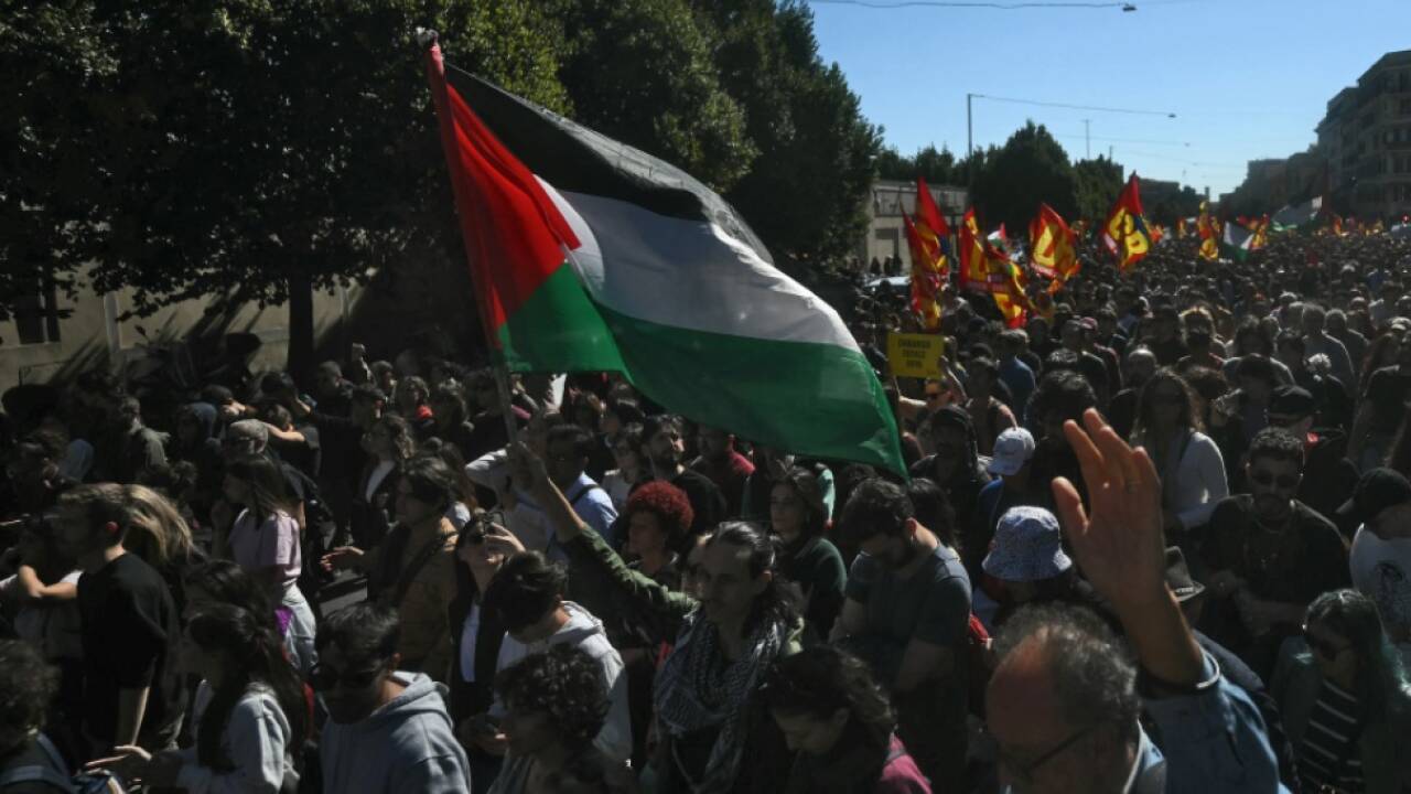 Protest in Rom 