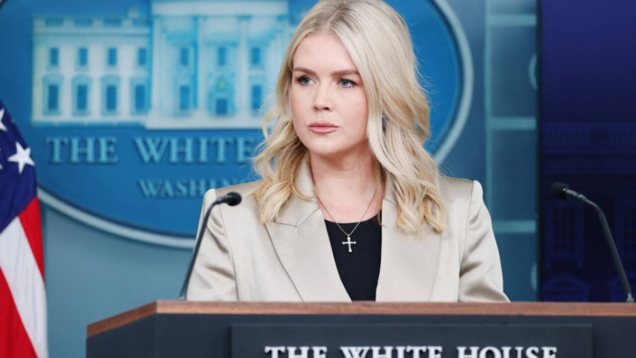 Shutdown: Trump-Sprecherin Leavittt gibt Demokraten die Schuld 