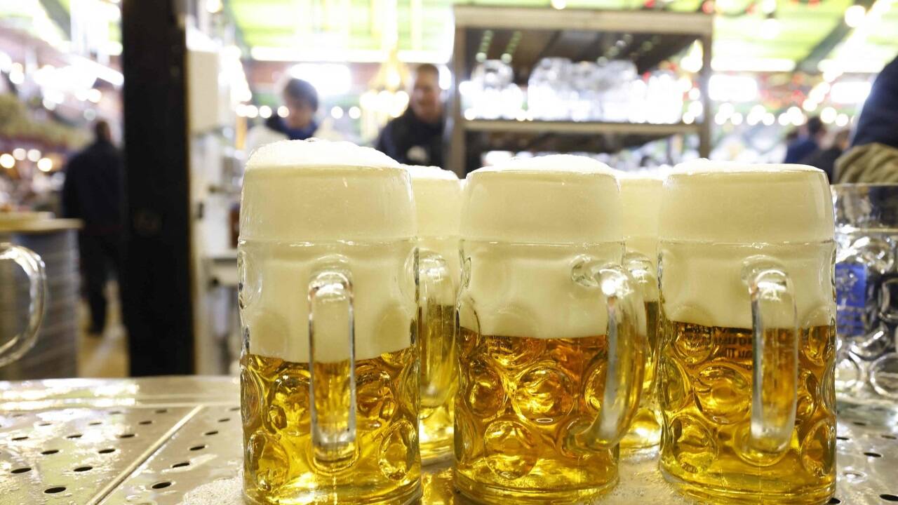 Szenen vom diesjährigen Oktoberfest.  