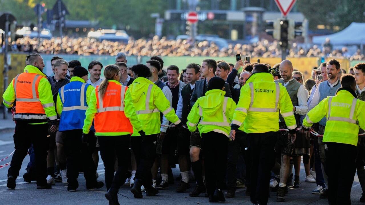 Szenen vom diesjährigen Oktoberfest.  