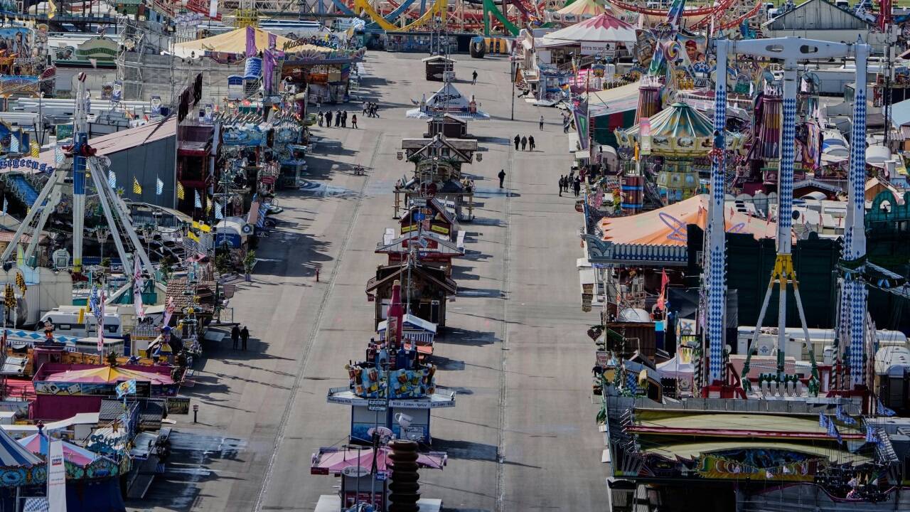 Szenen vom diesjährigen Oktoberfest.  