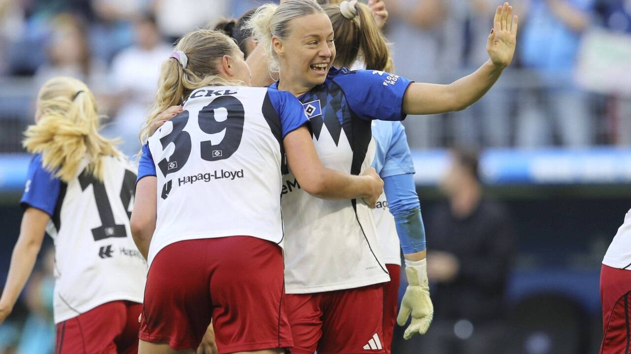 Sophie Hillebrand hat sich beim Hamburger SV in der deutschen Bundesliga etabliert.  