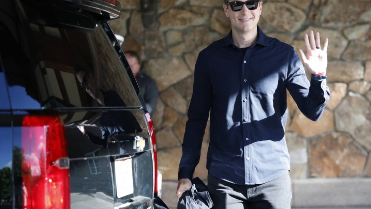 Von US-Seite reist Trump-Schwiegersohn Jared Kushner nach €gypten 