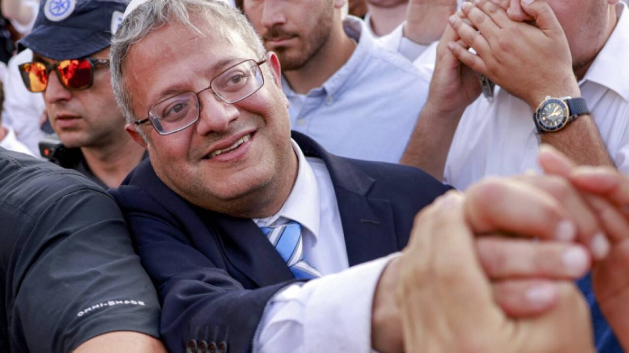 Israels rechtsextremer Polizeiminister Itamar Ben-Gvir 