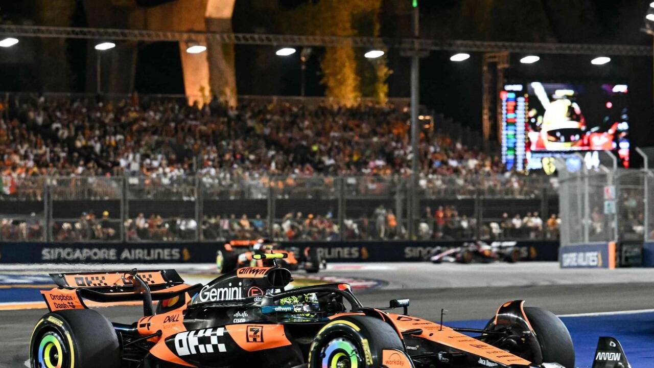 McLaren gewann in Singapur zwar nicht das Rennen, dafür aber den ersten WM-Titel der Saison.  