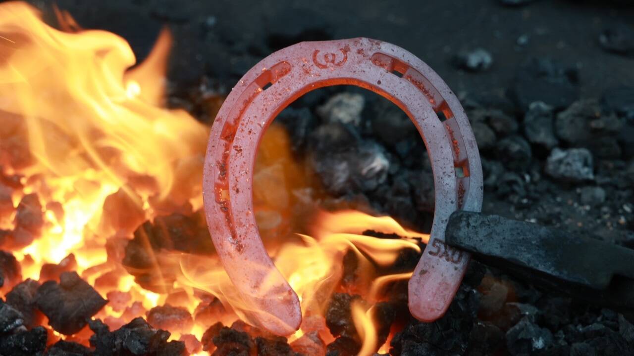 Hufeisen gelten noch immer als Glücksbringer. 
