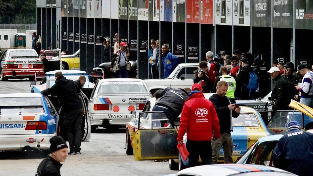 Beim Legends Grand Prix fuhren historische Rennwagen auf. 