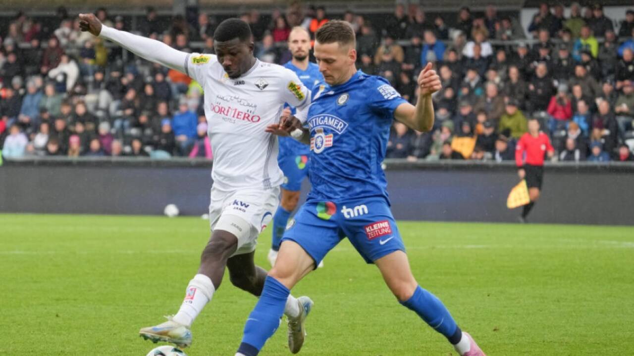 Lavalee (r.) und Sturm an der Spitze Lavalee (r.) und Sturm an der Spitze