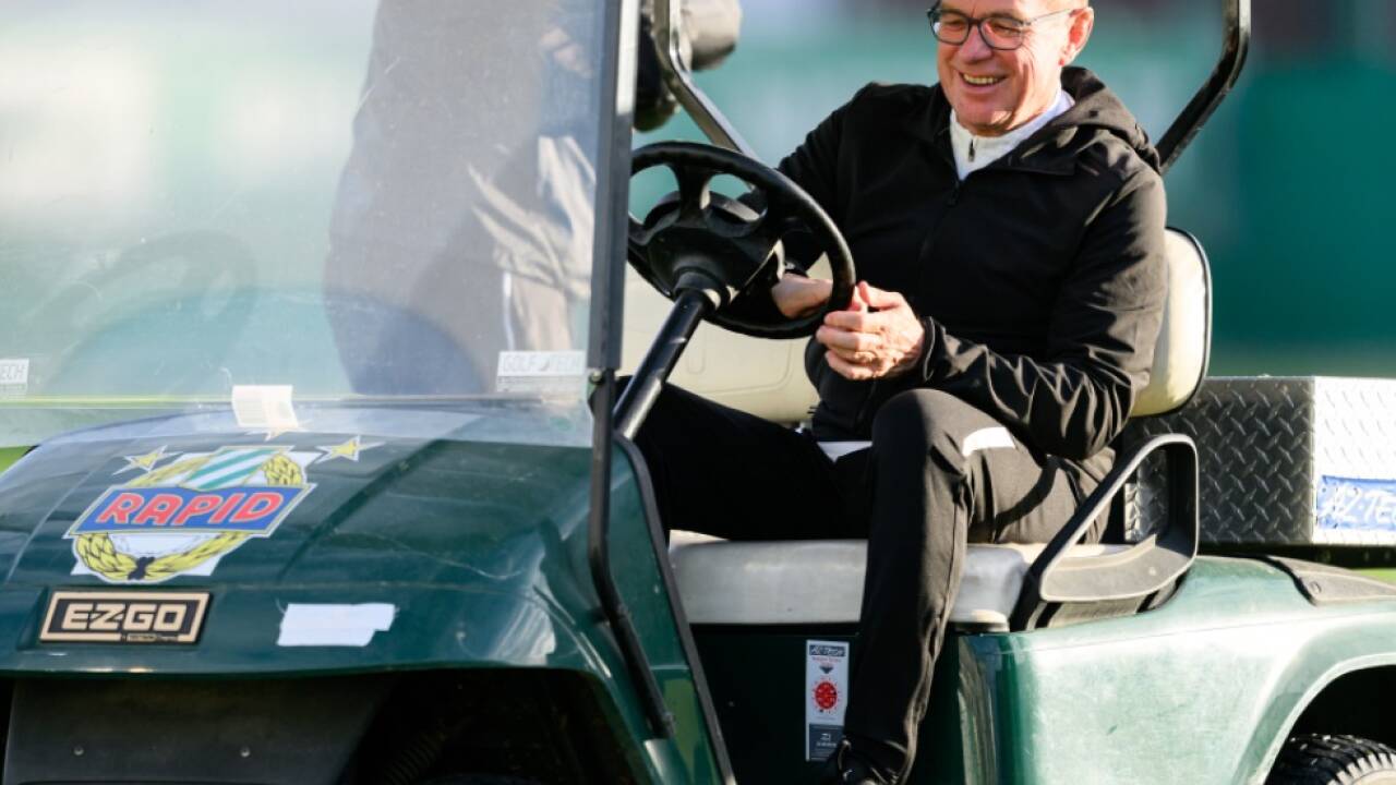 Rangnick düste bei ÖFB-Training im Golf-Kart umher 