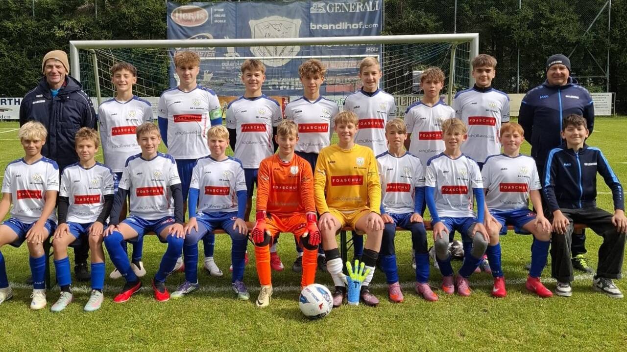 SK Lenzing: Hier das äußerst erfolgreiche U14-Team  