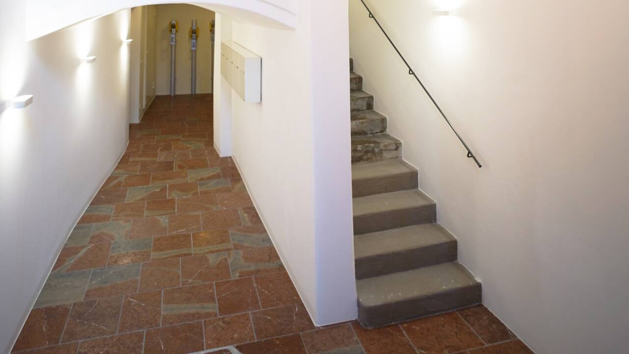Das neue Foyer. 