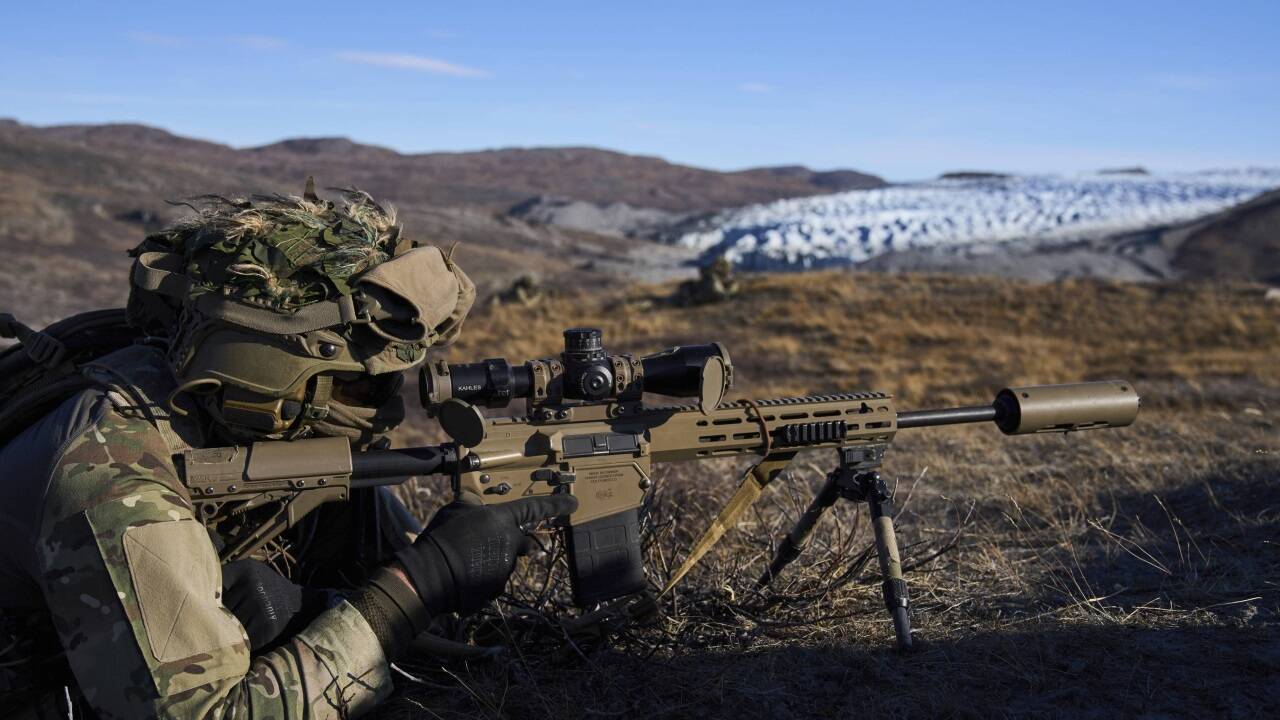Ein Signal an die USA? Nato-Truppen aus Dänemark und weiteren Staaten übten im September auf der Insel. 