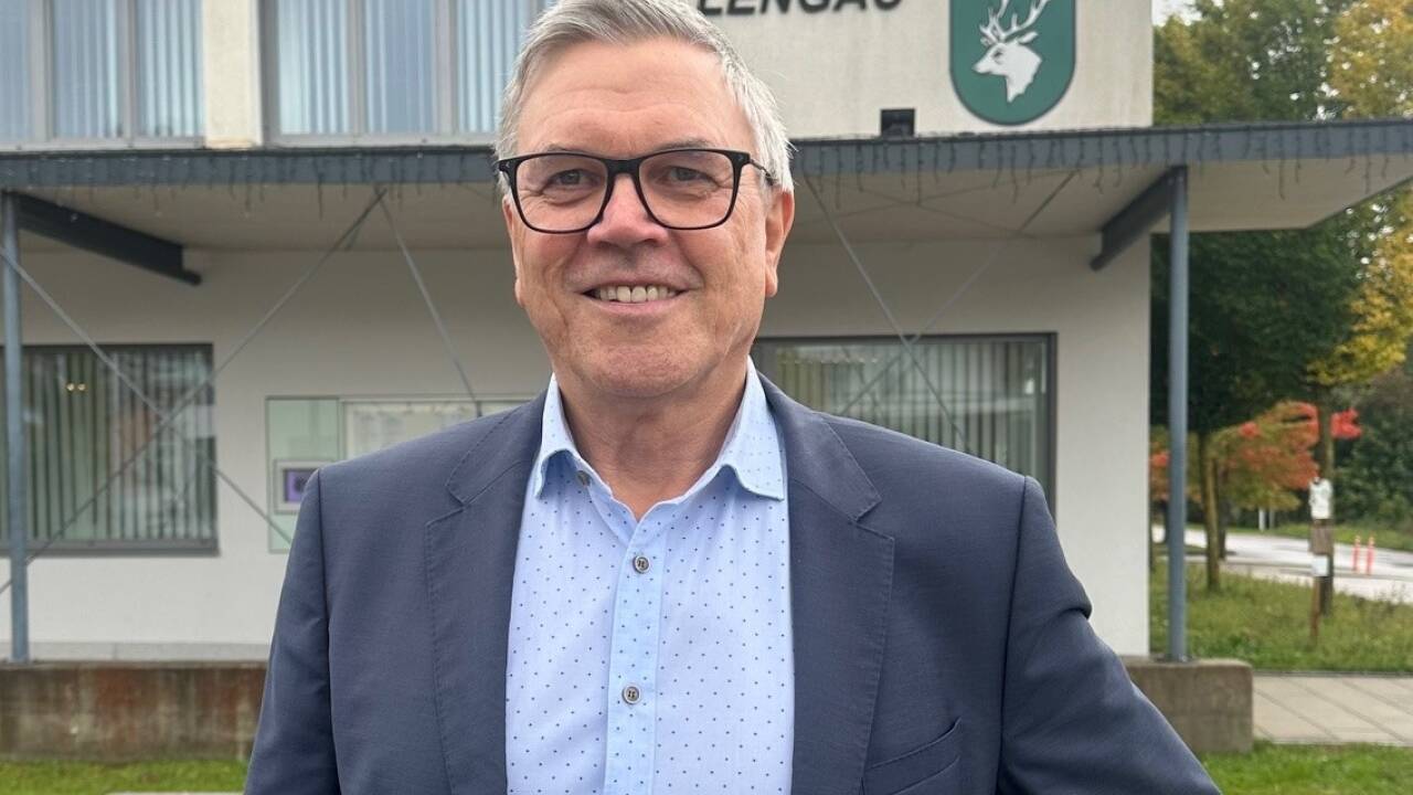Erich Rippl, Bürgermeister in Lengau. 