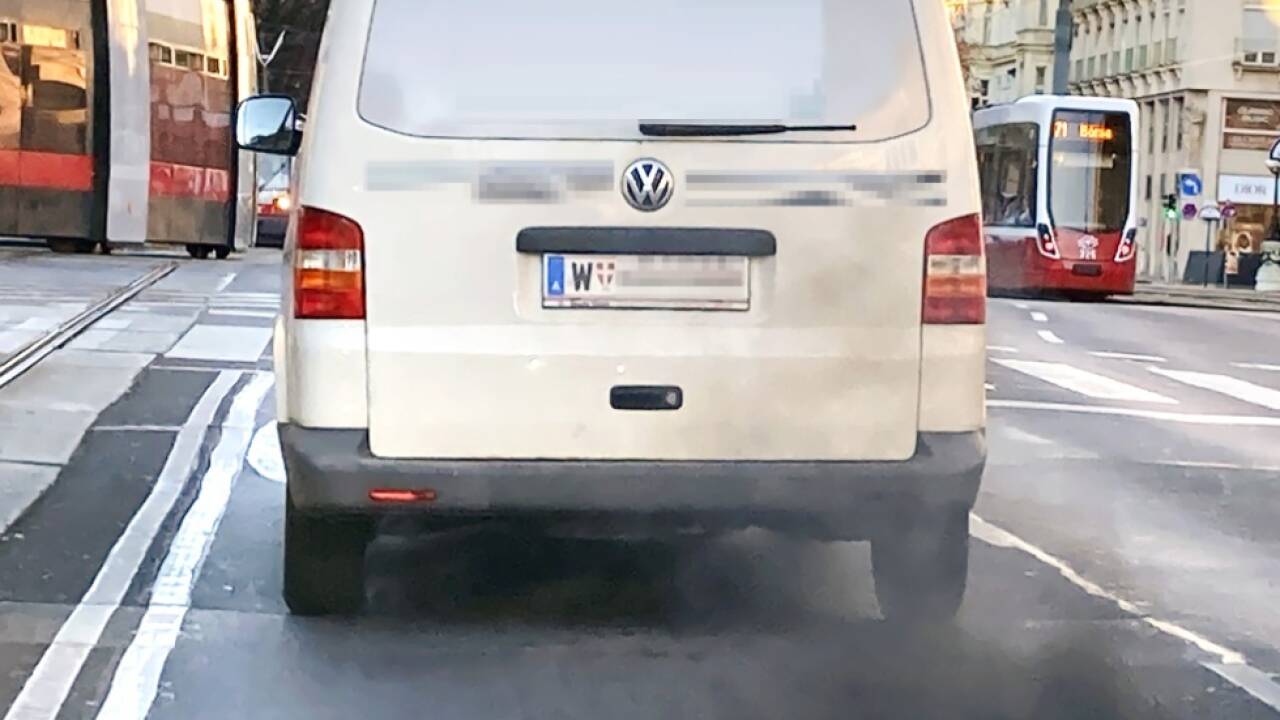 Diesel-Transporter stoßen gesundheitsschädliche Schadstoffe aus 