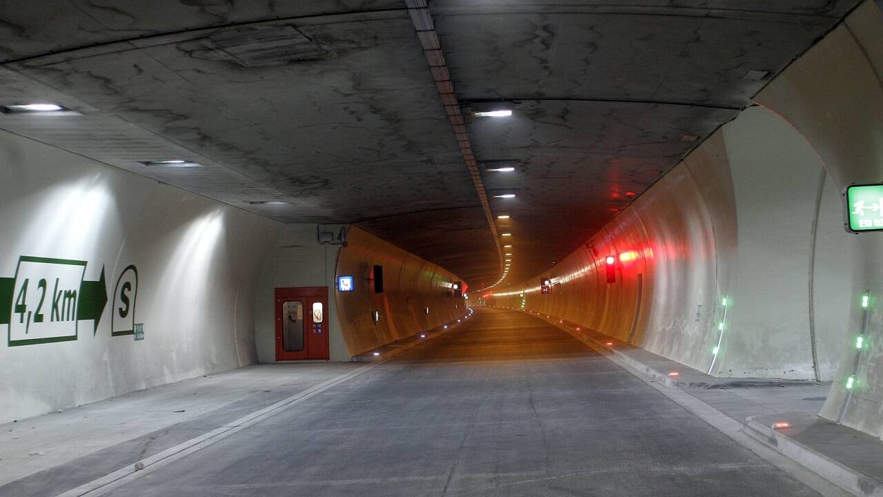Am Samstagabend findet im Katschbergtunnel eine Einsatzübung statt.  