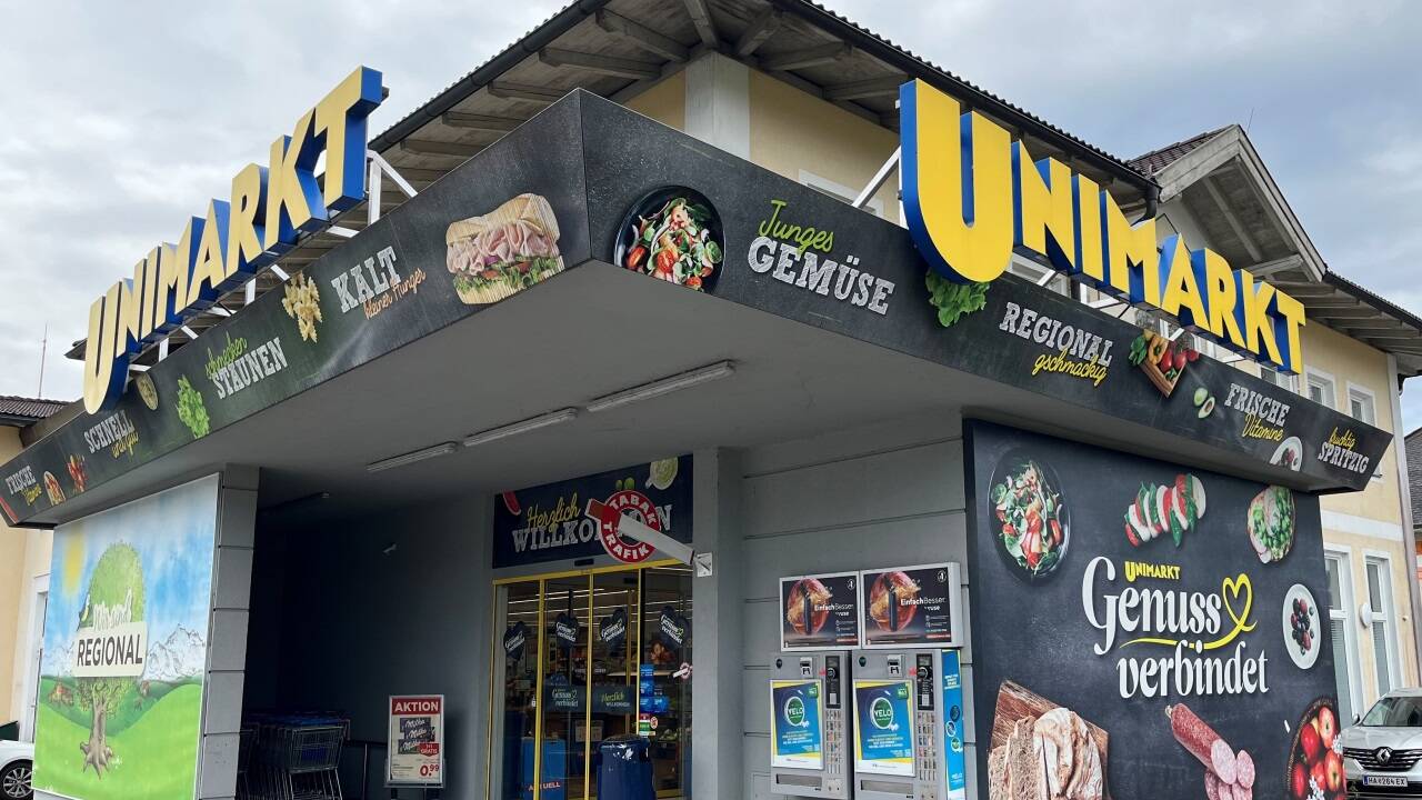 Der Unimarkt in Adnet ist einer von fünf Filialen in Salzburg.  