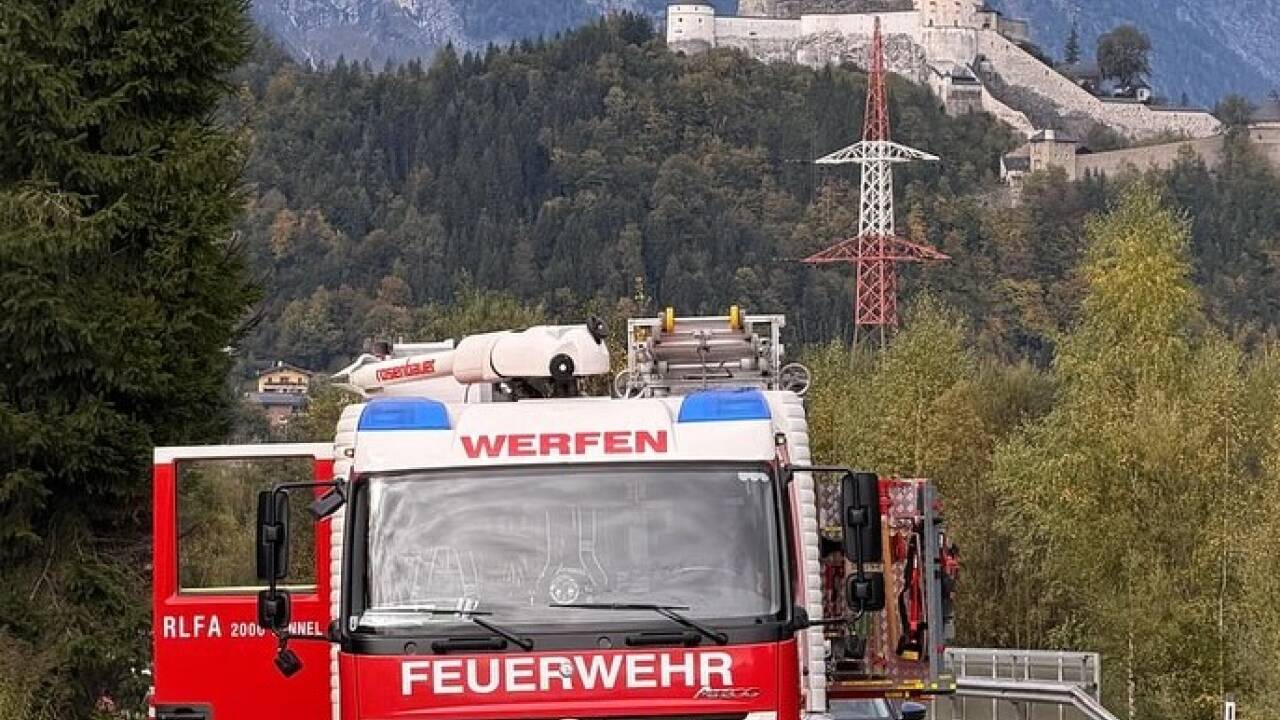 Bilder vom Unfalleinsatz. 