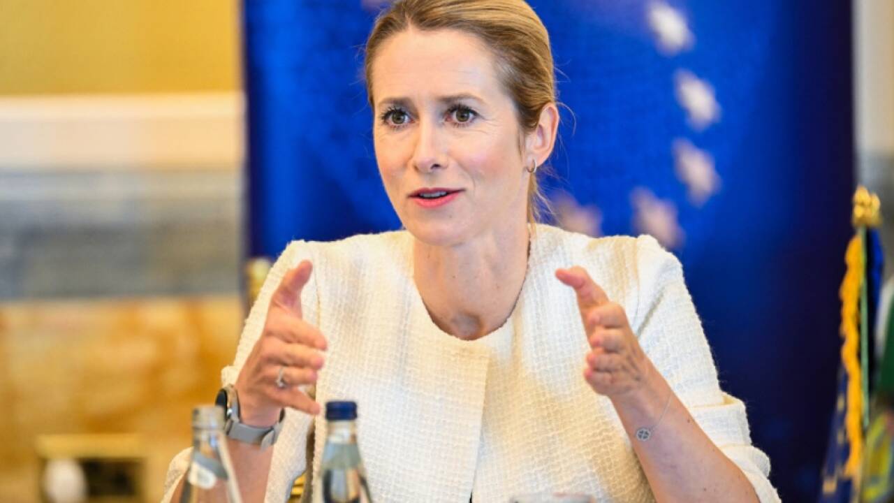 EU-Au§enbeauftragte Kaja Kallas ist dabei 