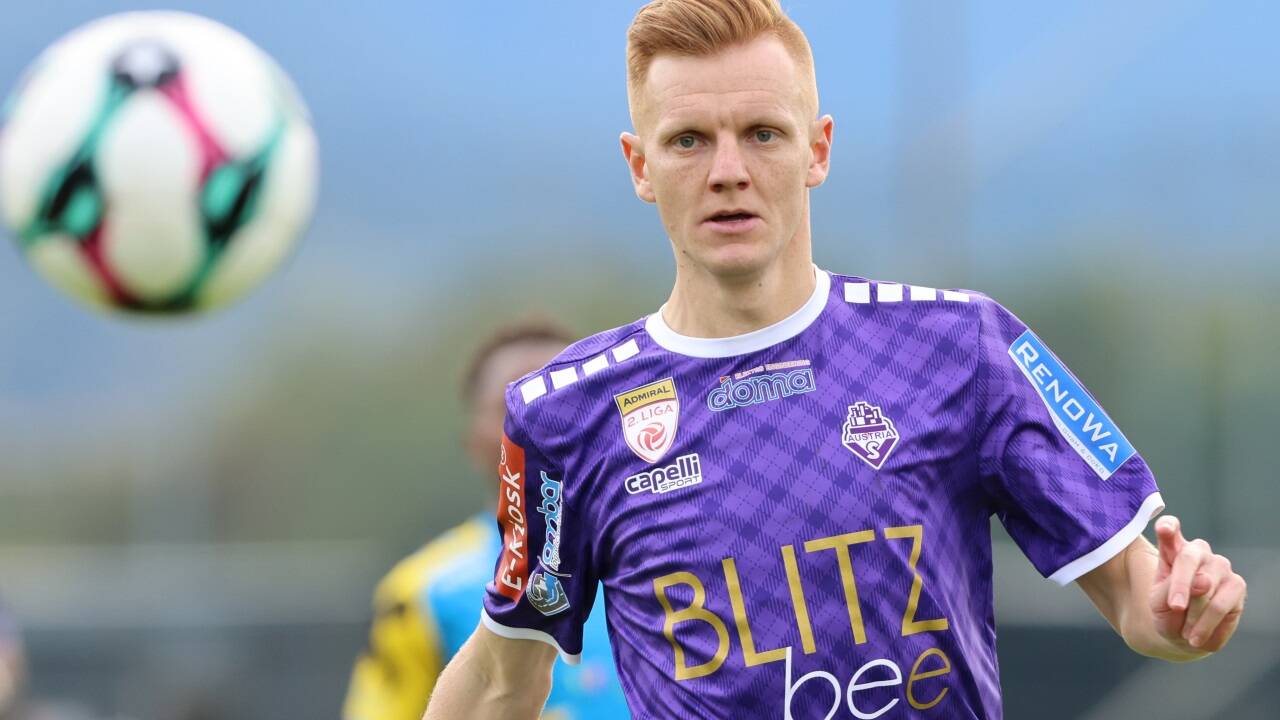 Ex-Bundesliga-Kicker Christian Gebauer schoss Austria Salzburg im Testspiel beim SAK bereits nach 45 Sekunden in Führung.  