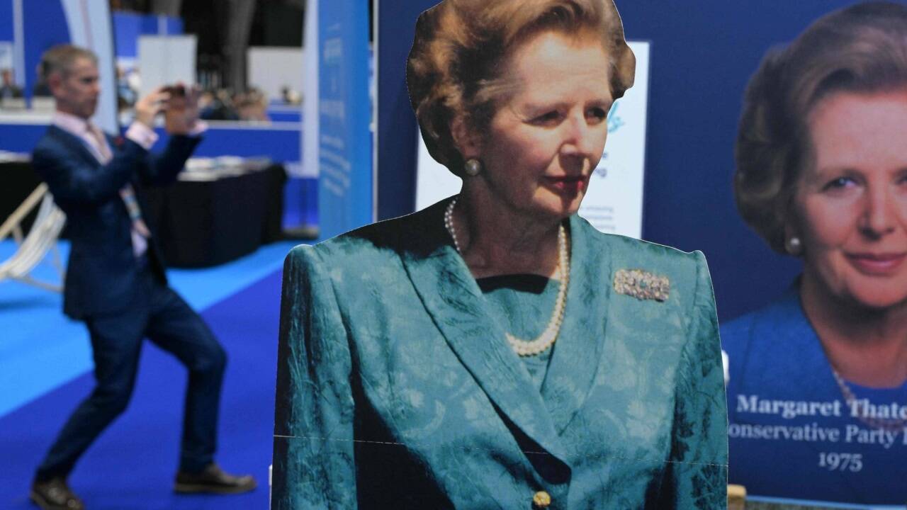 Margaret Thatcher ist noch immer die Ikone der Konservativen Partei Großbritanniens, wie sich am jüngsten Parteitag zeigte. 