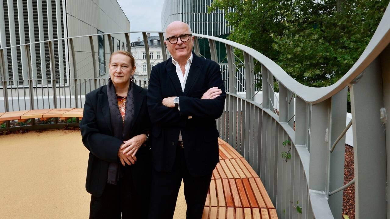 Das neue Gebäude der Universität Mozarteum trägt so wie das Paracelsusbad die Handschrift des Architektenduos Tiina Parkkinen und Alfred Berger.  
