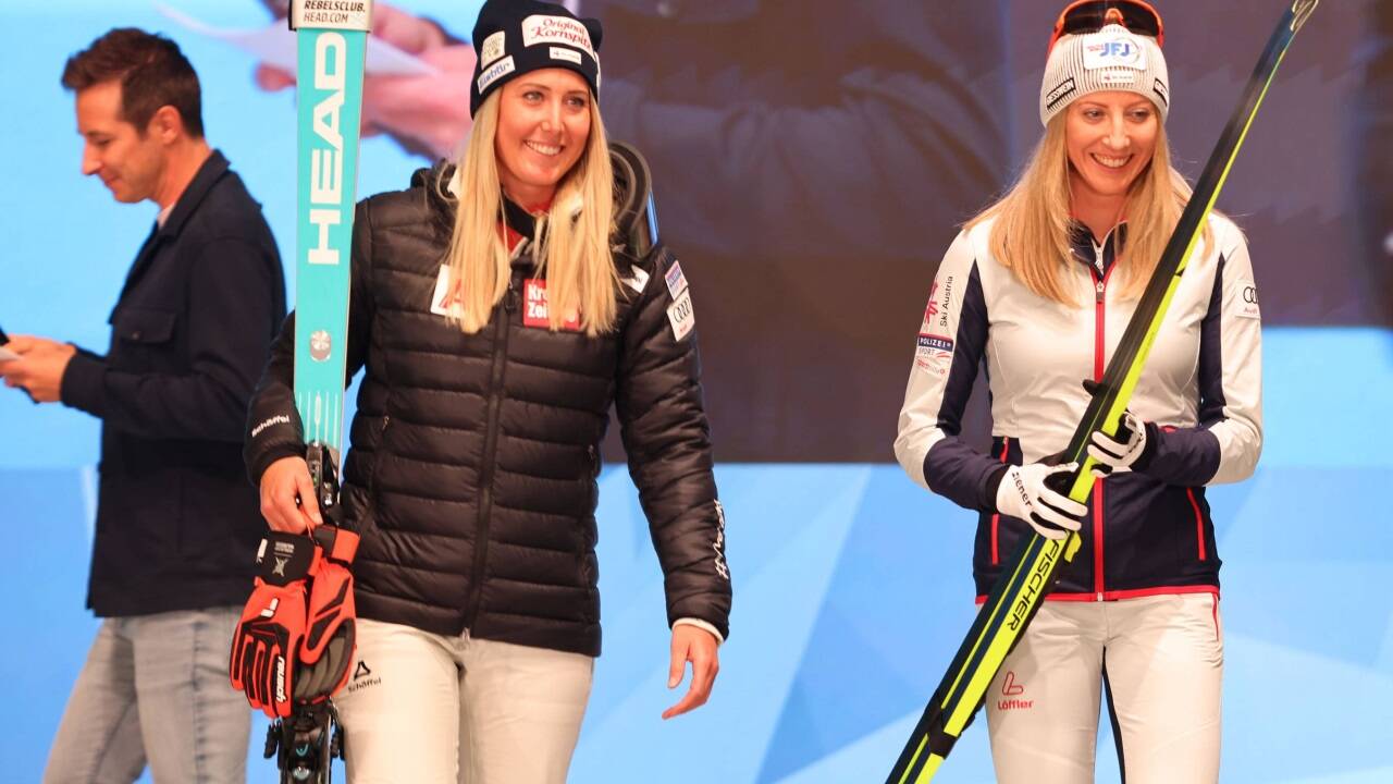 Conny Hütter und Teresa Stadlober.  