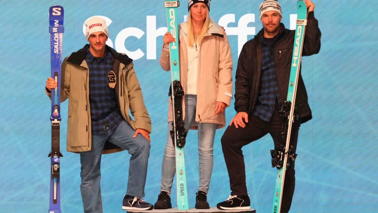 Adam Kappacher, Conny Hütter und Vincent Kriechmayr. 