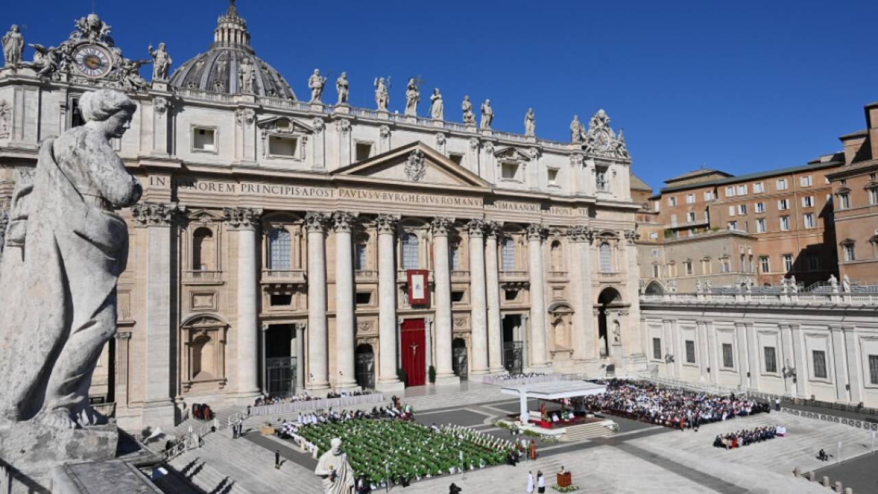 Der Papst war bei dem ungustiösen Zwischenfall nicht anwesend 