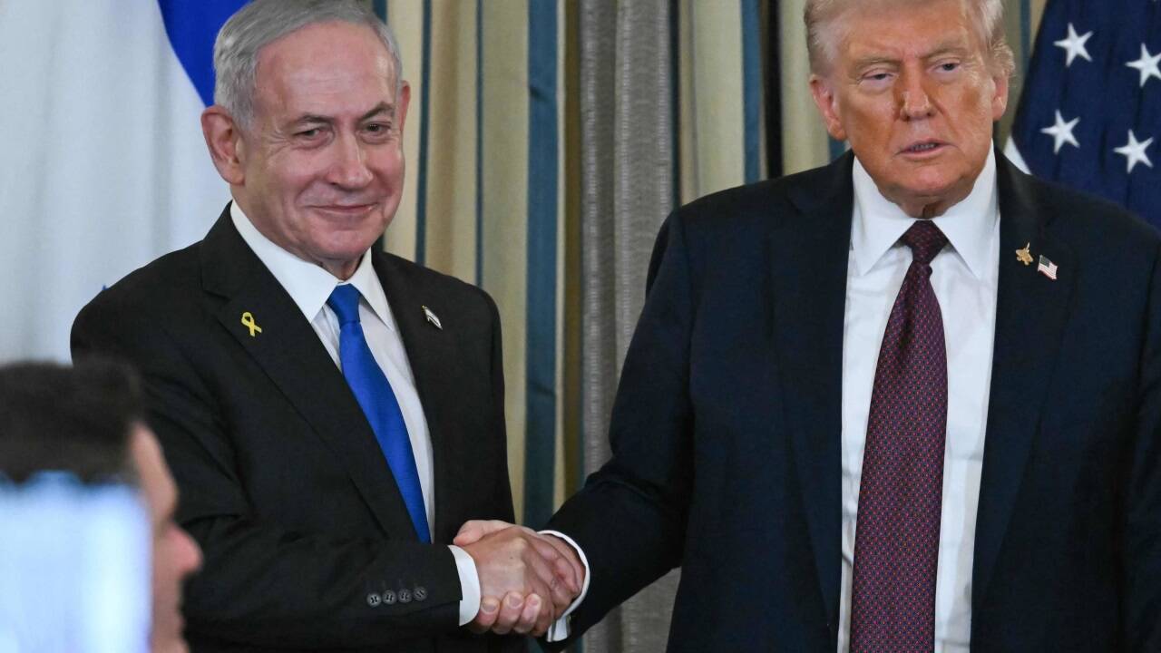 Israels Premierminister Benjamin Netanjahu (li.) weiß, dass er auf Donald Trump als Unterstützer Israels zählen kann.  