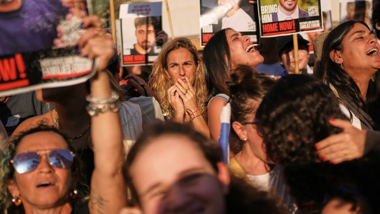 Ganz Israel feiert die Freilassung der Geiseln.  