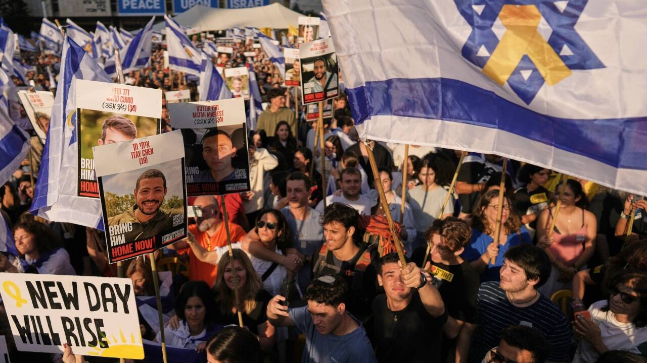 Ganz Israel feiert die Freilassung der Geiseln.  