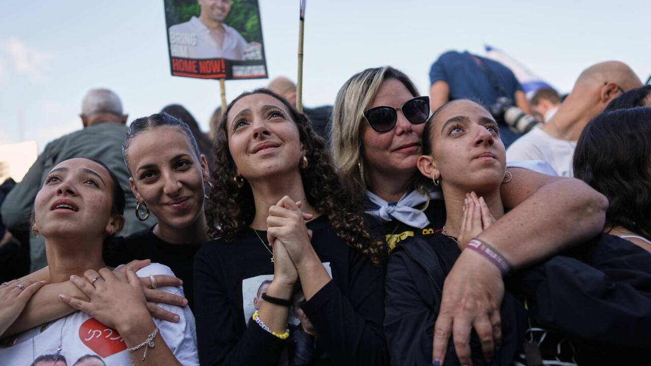 Ganz Israel feiert die Freilassung der Geiseln.  
