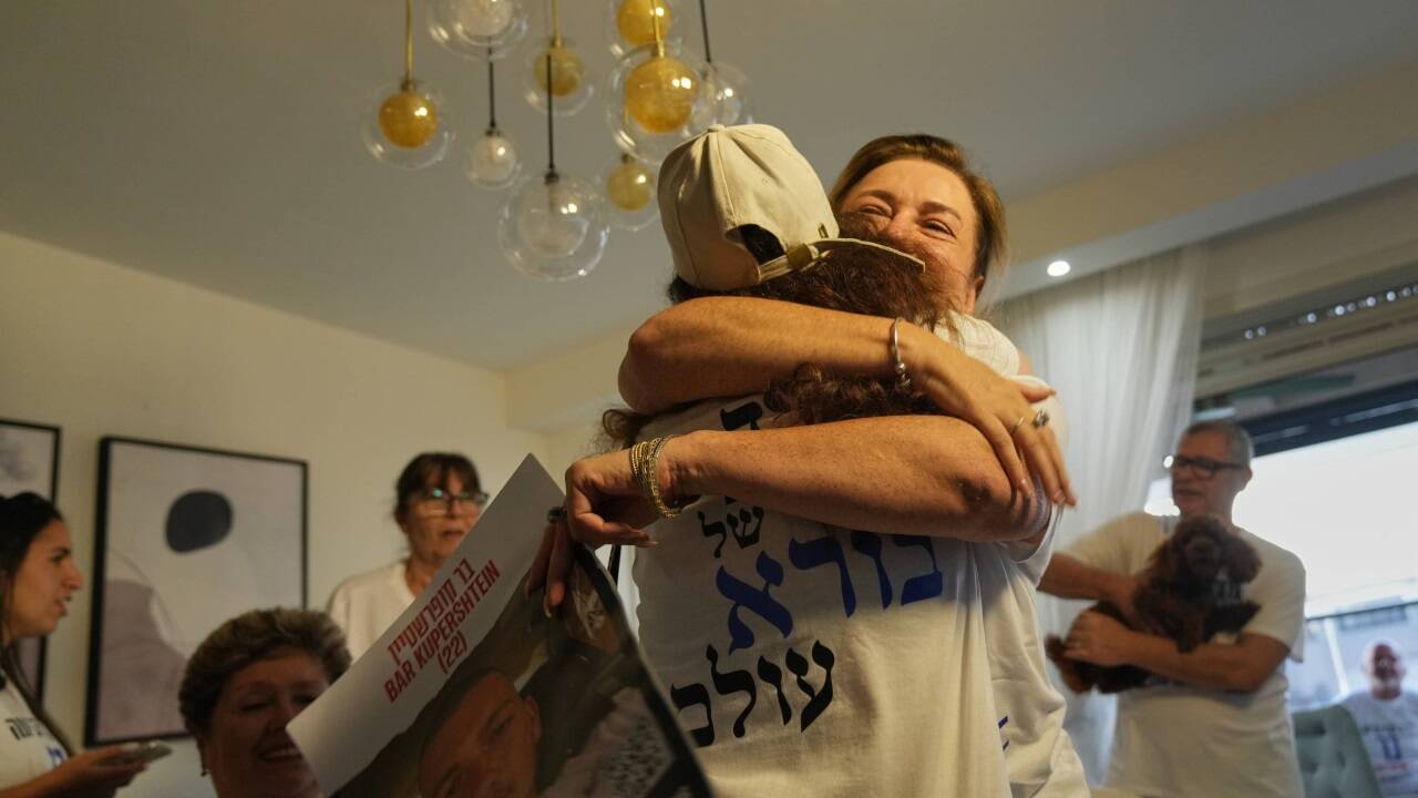 Ganz Israel feiert die Freilassung der Geiseln.  