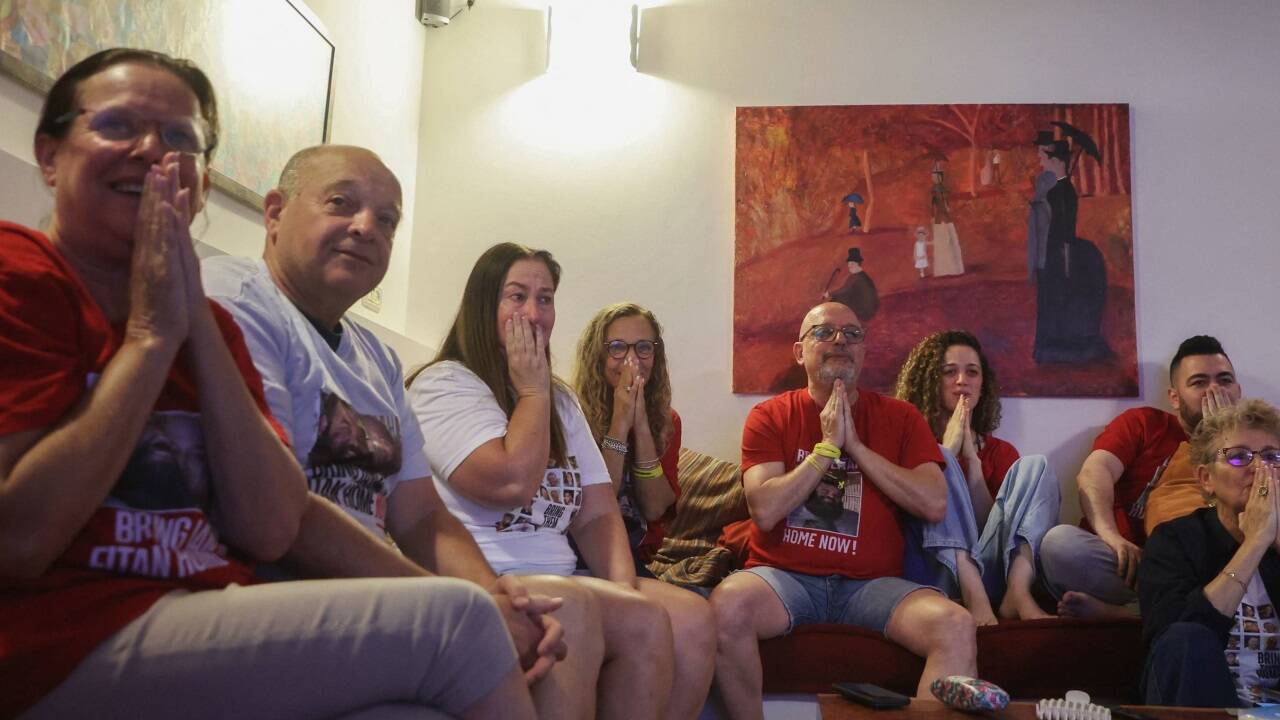 Ganz Israel feiert die Freilassung der Geiseln.  