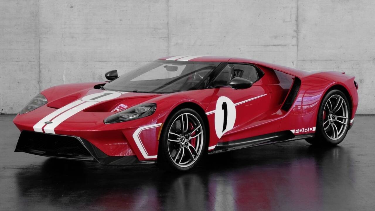 2018 Ford GT ’67 Heritage Edition. 