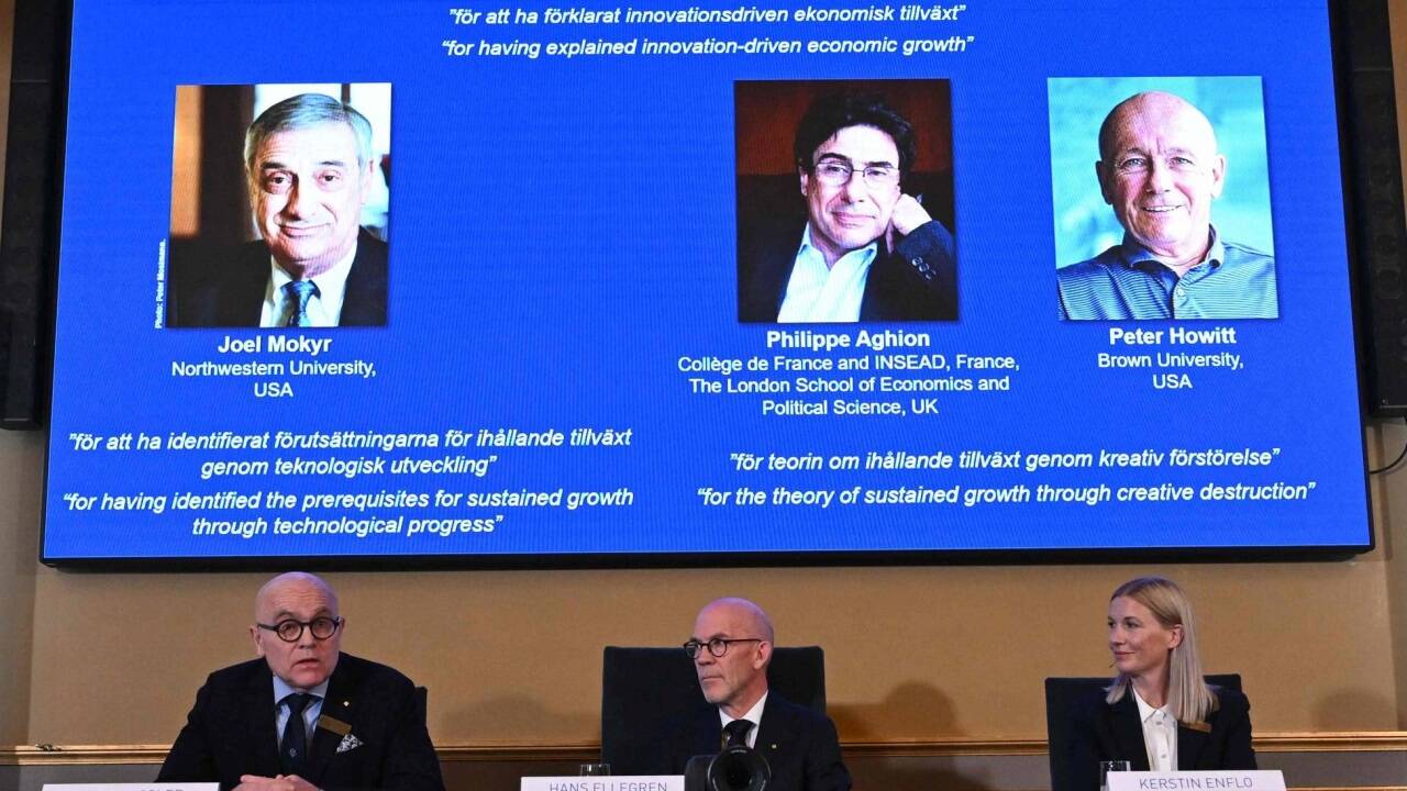 Verkündigung Wirtschafts-Nobelpreis 