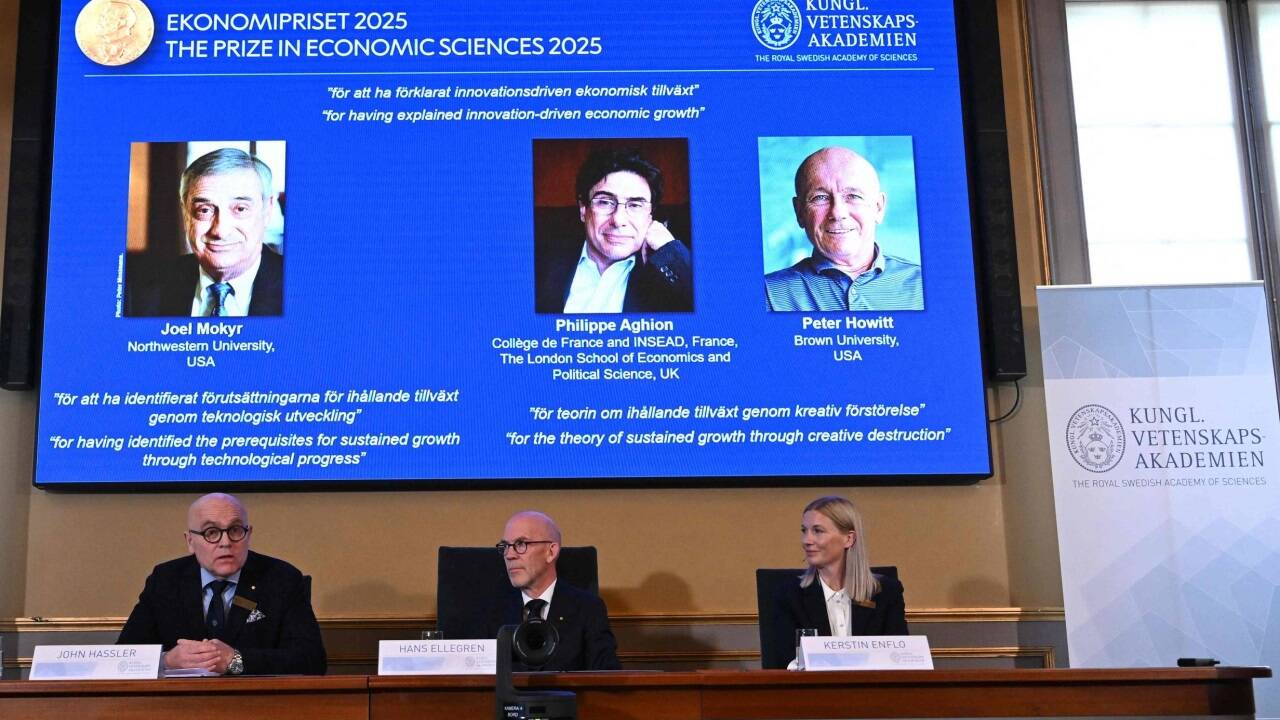 Drei Ökonomen erhalten für ihre Arbeiten zum Einfluss von Innovation auf das Wachstum den Nobelpreis. 