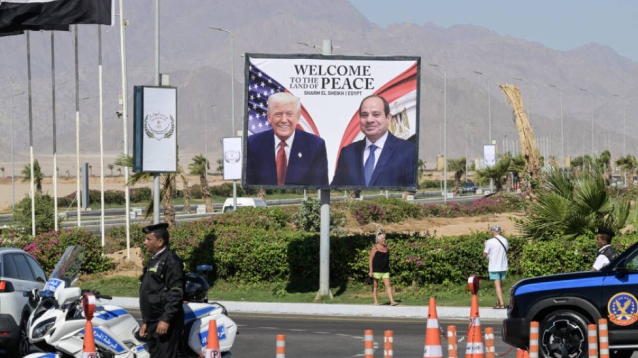 Gipfel zu Gaza-Abkommen in Sharm el Sheikh 