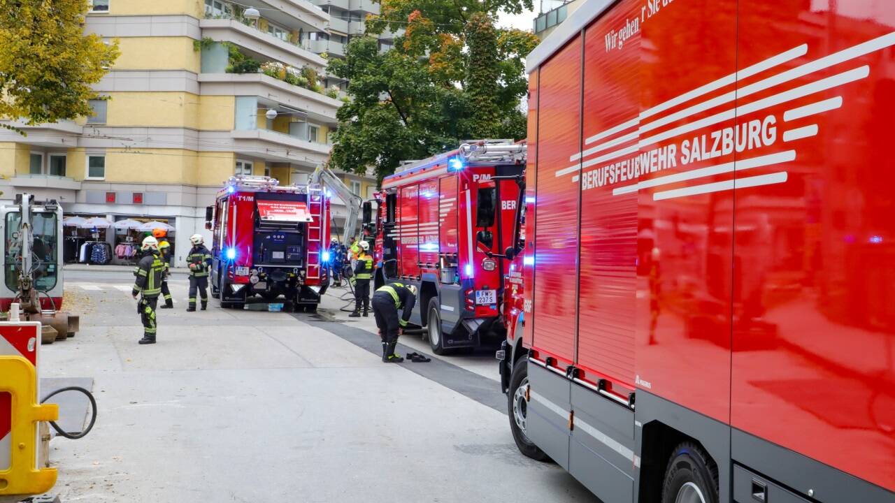Laut der Berufsfeuerwehr war die Abdichtung der Gasleitung eine Herausforderung. 