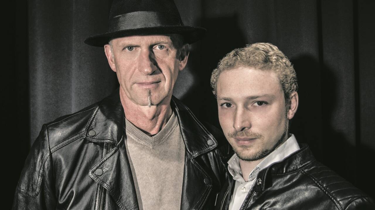 Die beiden Köpfe der BeatSeppsBand: Josef „Sepp“ Aichriedler (l.) und Daniel Mayrhofer 