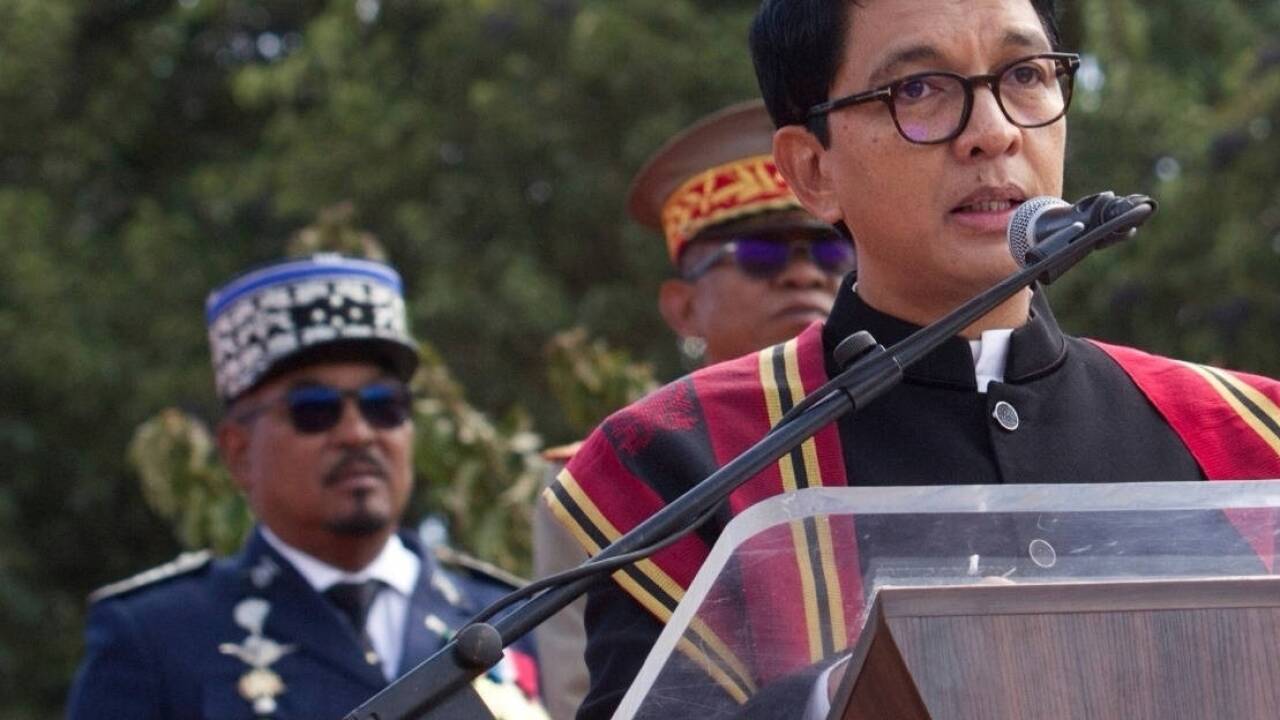 Madagaskars Präsident Andry Rajoelina (Archivbild: September 2025) 
