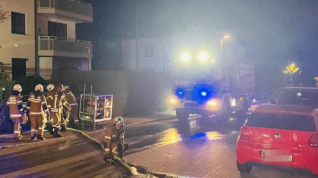 Die Freiwillige Feuerwehr Bischofshofen drehte die Hauptwasserleitung umgehend ab. 
