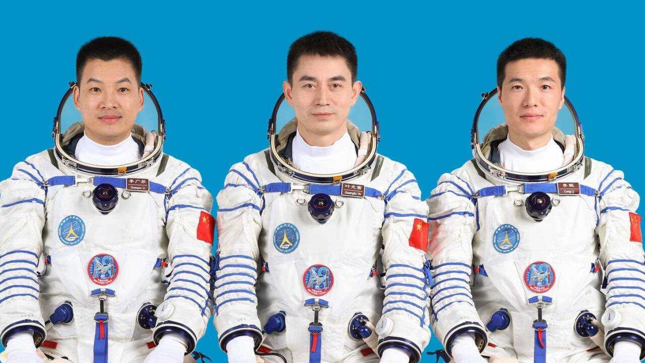 China ist heute eine technologische Supermacht. Im Bild die chinesischen Kosmonauten Ye Guangfu C, Li Cong R und Li Guangsu. China ist heute eine technologische Supermacht. Im Bild die chinesischen Kosmonauten Ye Guangfu C, Li Cong R und Li Guangsu.
