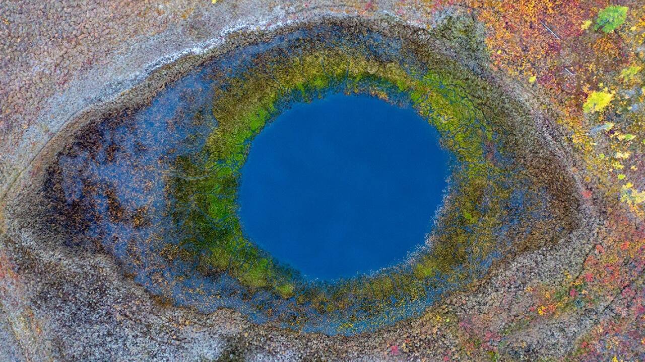 In der Kategorie „Portfolio Award“ holte Alexey Kharitonov den Sieg. Eines seiner Bilder mit dem Titel „Eye of the Tundra“.  