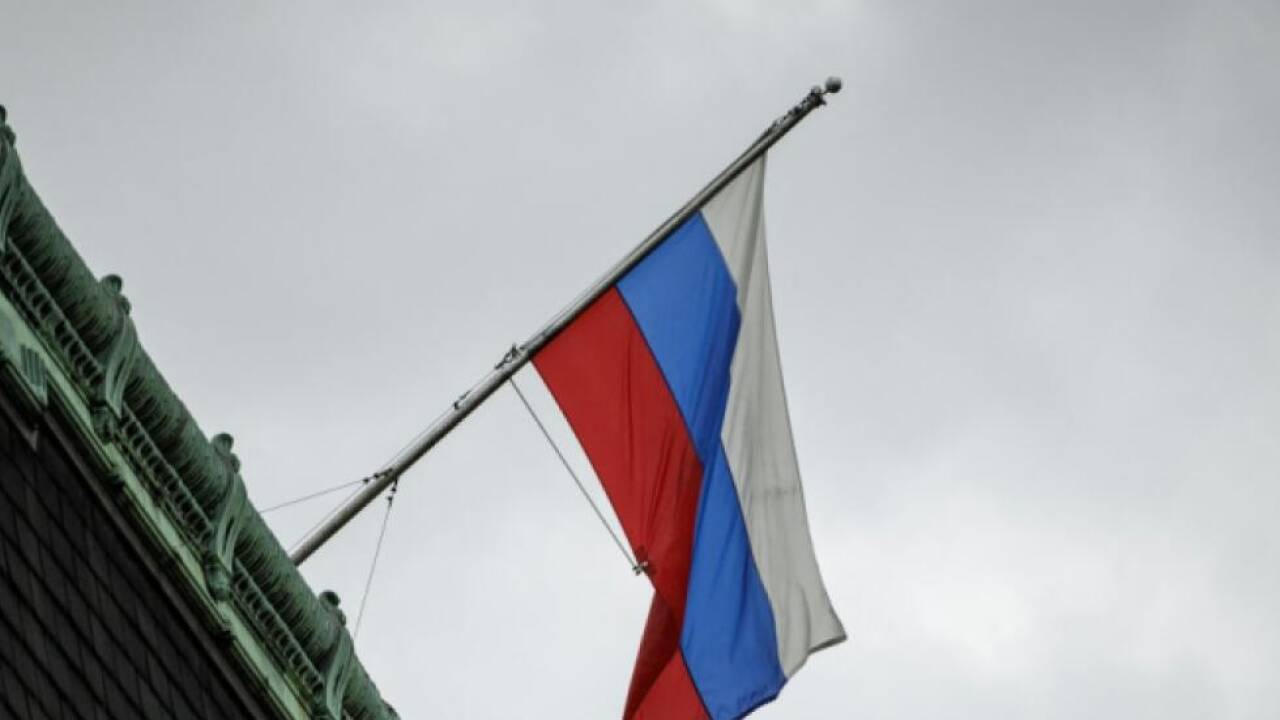 Die russische Fahne 