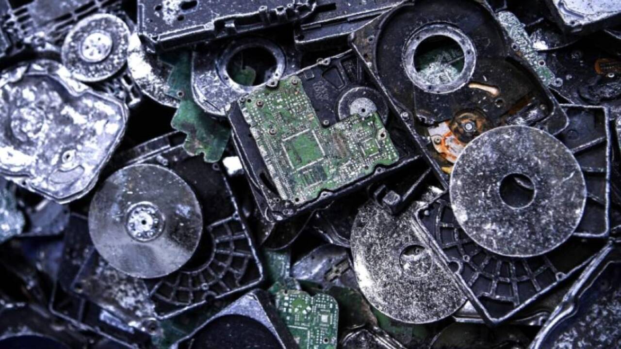 Seltene Erden stecken in vielen alten Computerteilen 