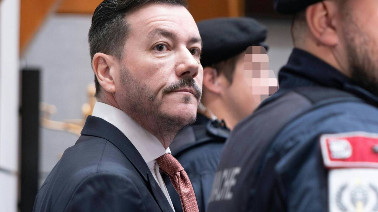 René Benko am ersten Verhandlungstag am Dienstag. 