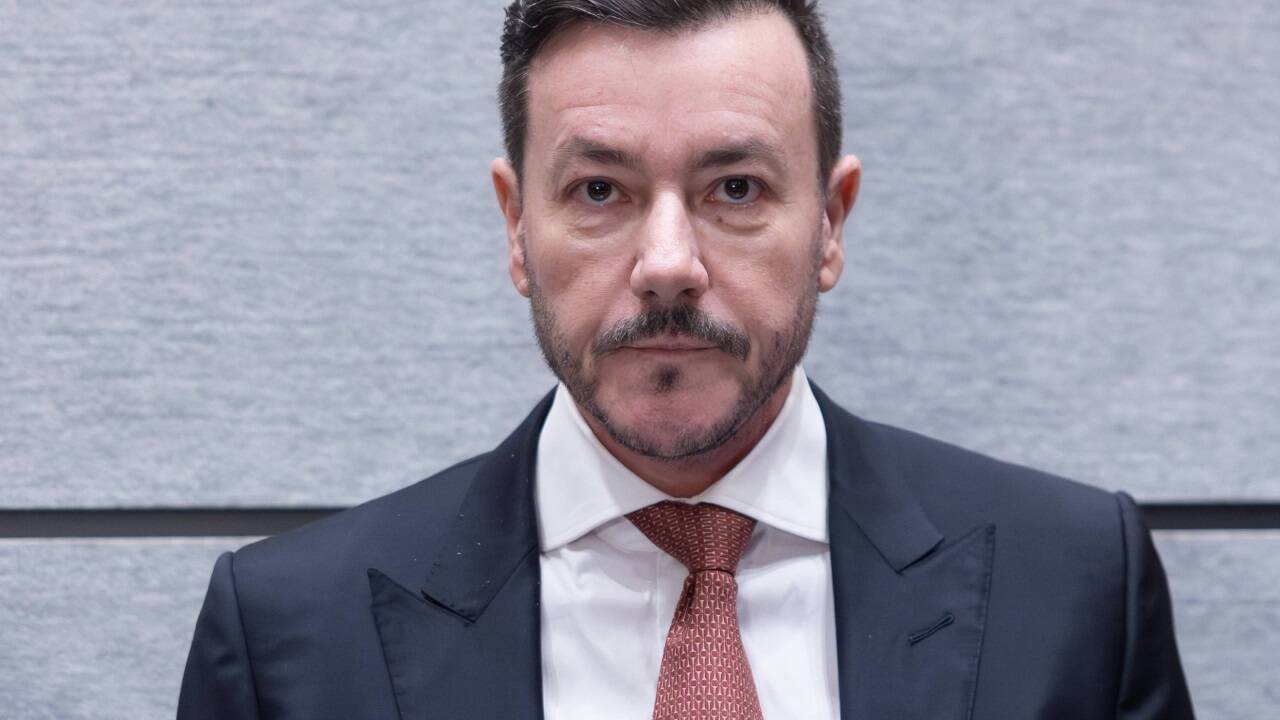 René Benko am ersten Verhandlungstag am Dienstag. 