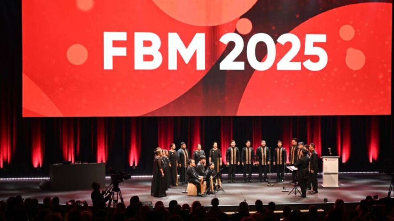 Eröffnungs-Festakt der 77. Frankfurter Buchmesse 